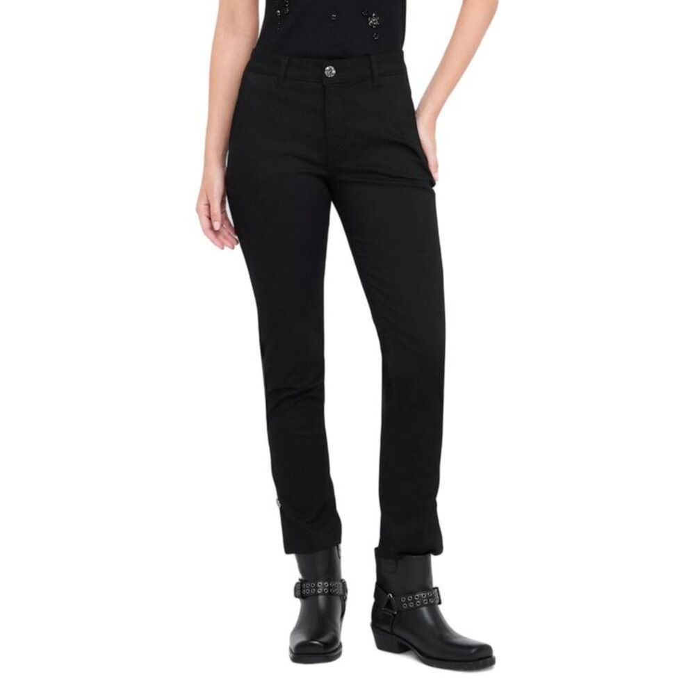 Liu Jo Slim Fit Everyday Pants Women black Trousers